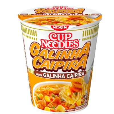 Macarrao Nissin Cup Noodles Galinha Caipira 69g