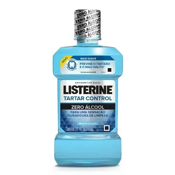 Antisseptico Bucal Listerine Tartar Control Zero 250ml