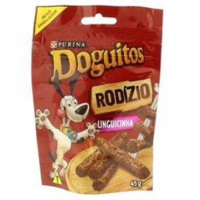 Petisco Purina Doguitos Linguicinha 45g