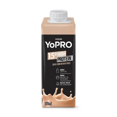Iogurte Danone Yopro Coco com Batata Doce 250ml