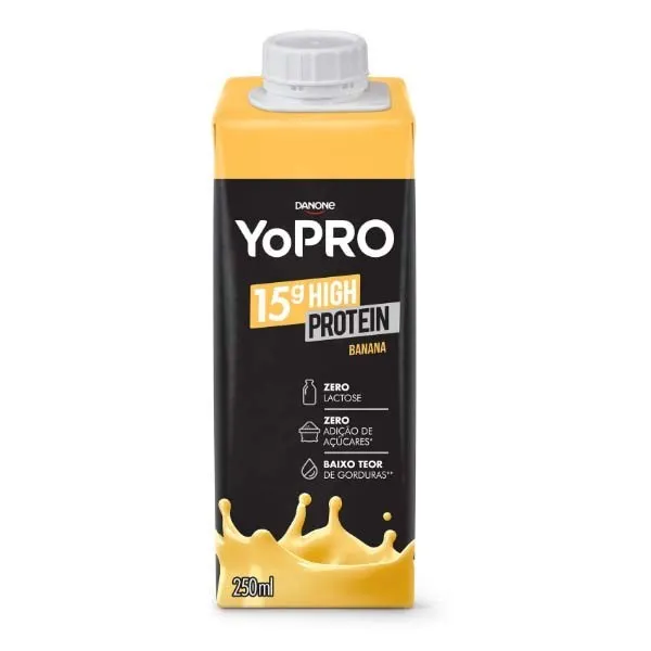 Iogurte Danone Yopro Banana 250ml