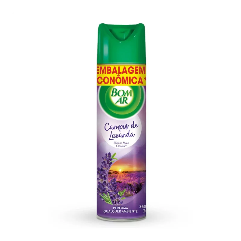Odorizador de Ambiente Bom Ar Air Wick Click Spray Lavanda 6 em 1 360ml