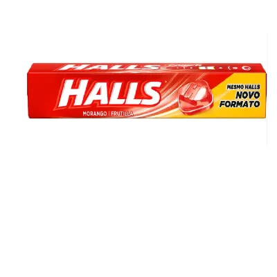 Bala Halls Morango 28g