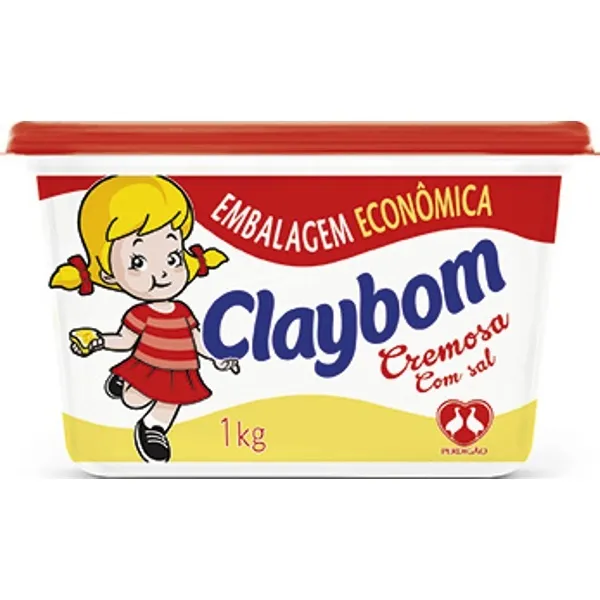 Margarina Claybom com Sal 1kg