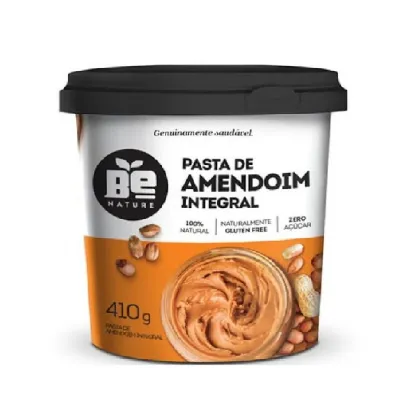 Pasta Be Nature de Amendoim Integral 410g