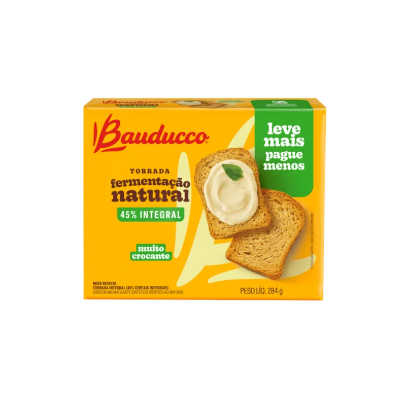 Torrada Bauducco Integral Leve Mais Pague Menos 284g
