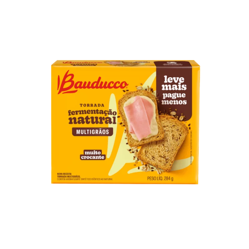 Torrada Bauducco Multigraos Leve Mais Pague Menos 284g