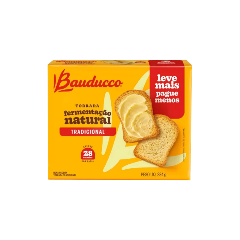 Torrada Bauducco Tradicional Leve Mais Pague Menos 284g
