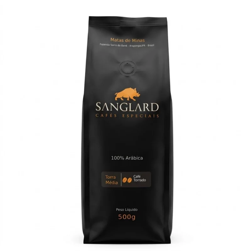 Cafe Sanglard Torrado em Graos 500g