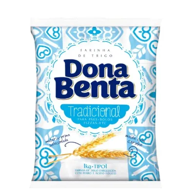 Farinha de Trigo Dona Benta Sem Fermento 1kg