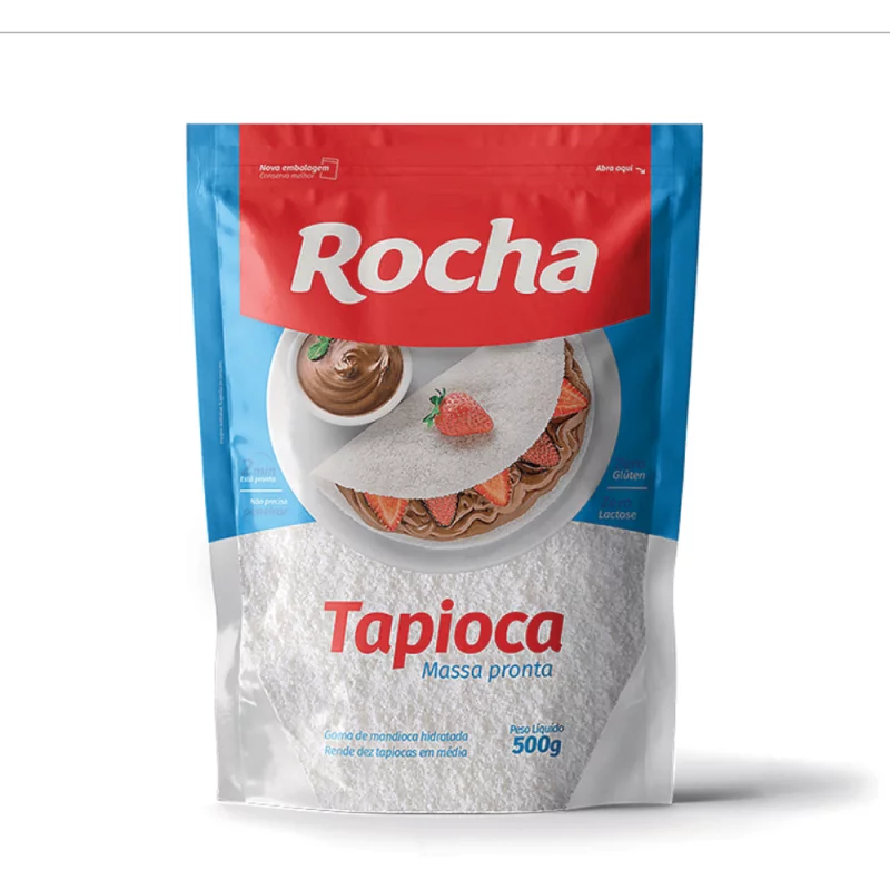 Massa para Tapioca Rocha Pronta 500g