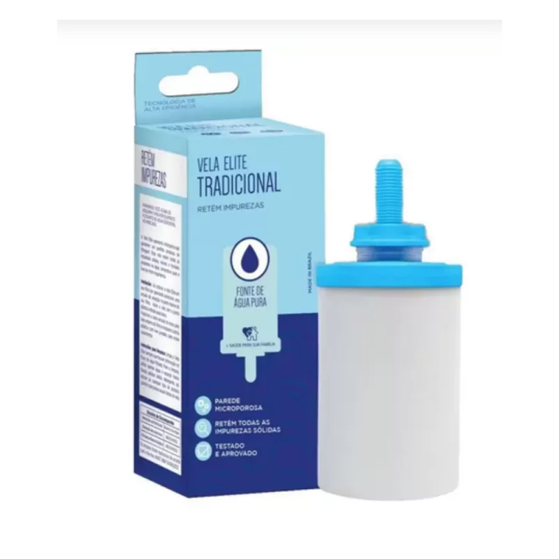 Vela para Filtro Elite Cristalina Tradicional Un