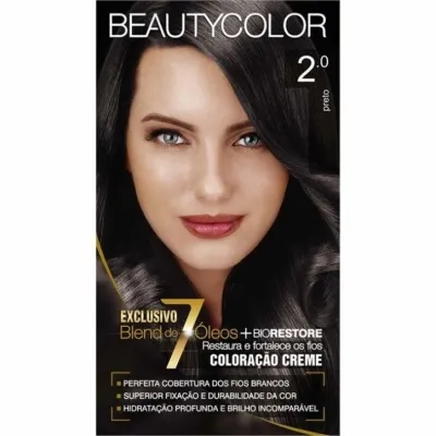 Tintura Beauty Color Preto Kit Nª2.0