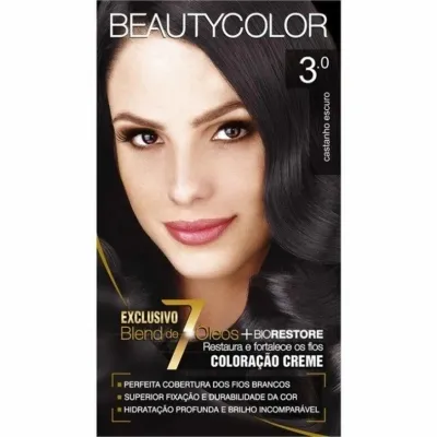 Tintura Beauty Color Castanho Kit Nª3.0