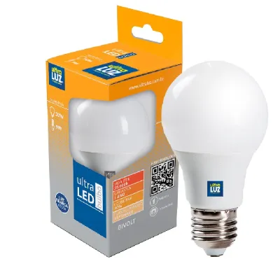 Lampada Ultra Luz Bulbo Led Bivolt 12w