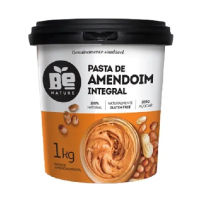 Pasta Be Nature de Amendoim Integral 1kg
