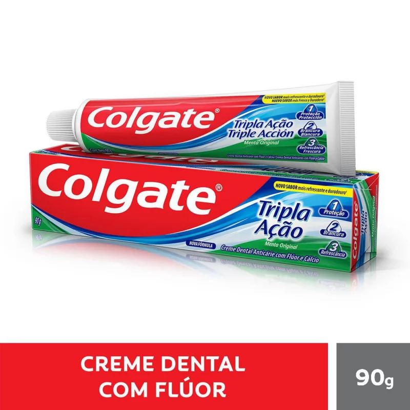 Creme Dental Colgate Tripla Acao 90g