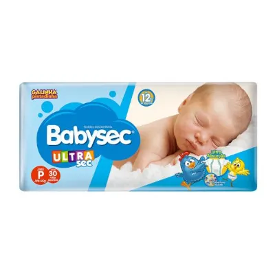 Fralda Desc Babysec Ultrasec Pct 28Un P