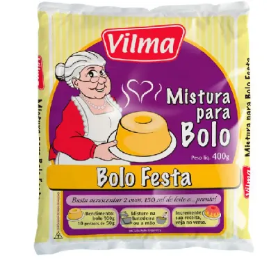 Mistura para Bolo Vilma Festa 400g