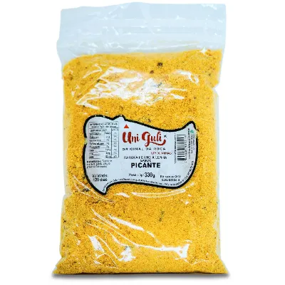 Farofa de Mandioca Uni Guli Picante 330g