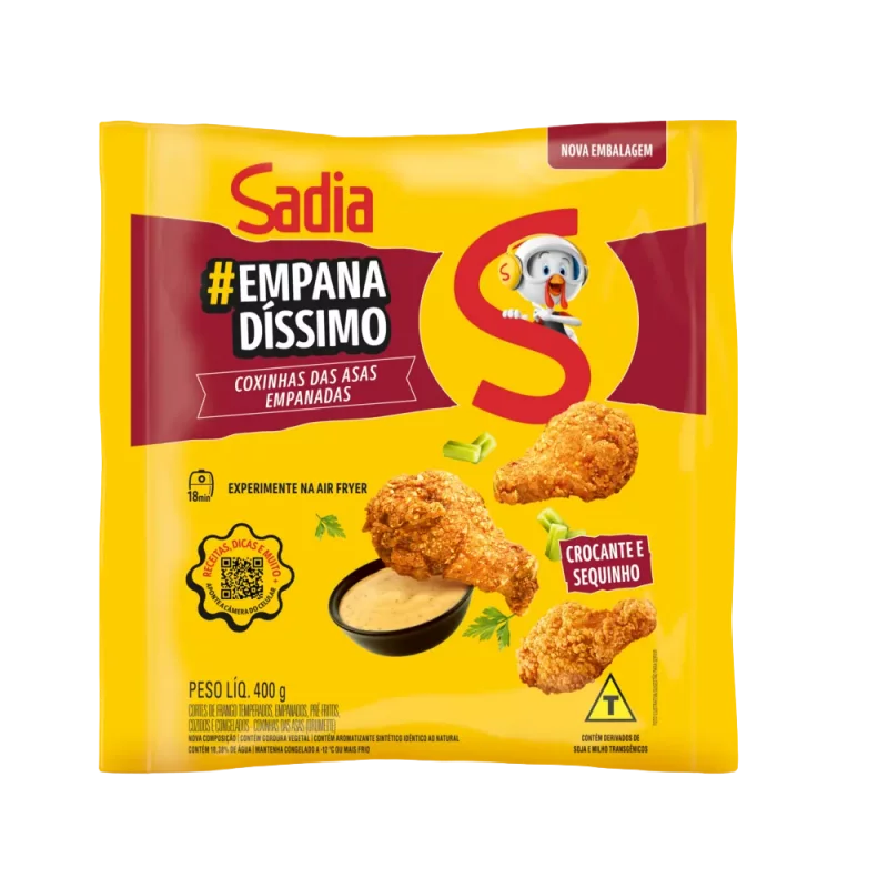 Coxinha da Asa Sadia de Frango 400g