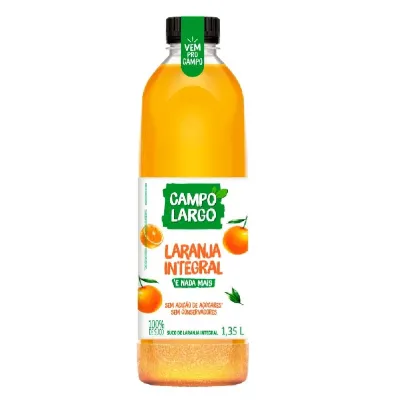 Suco Campo Largo Laranja Integral 1350ml
