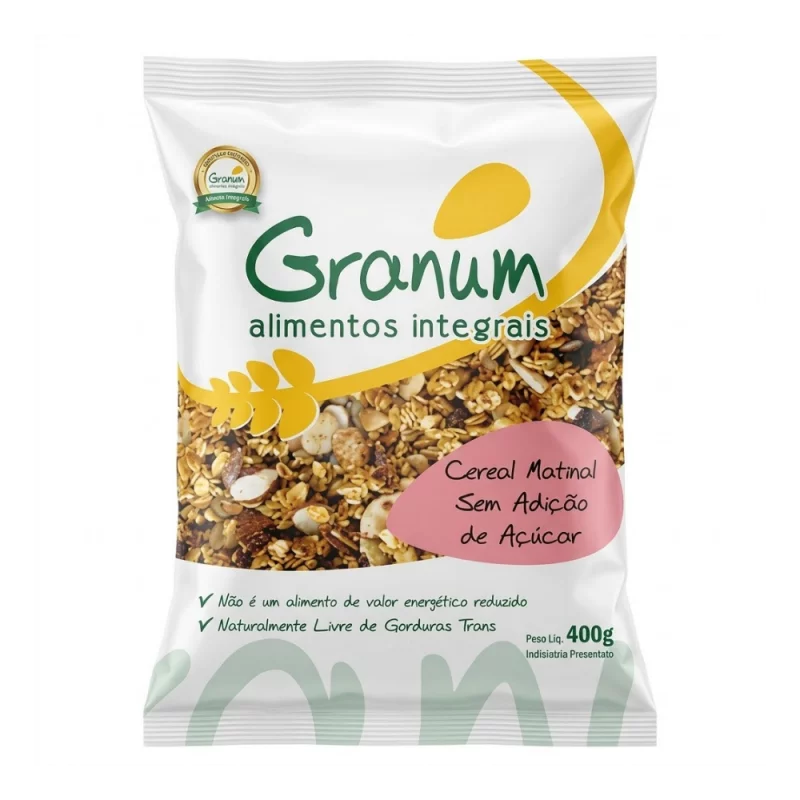 Cereal Matinal Granum Sem Acucar 400g