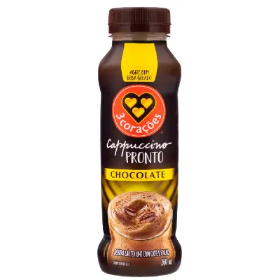Cappuccino Tres Coracoes Chocolate 260ml