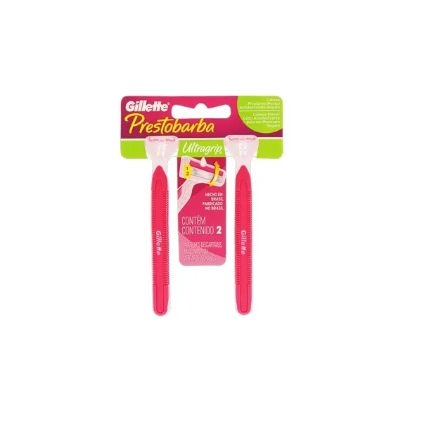 Aparelho de Barbear Gillette Prestobarba Ultragrip Feminino 2un