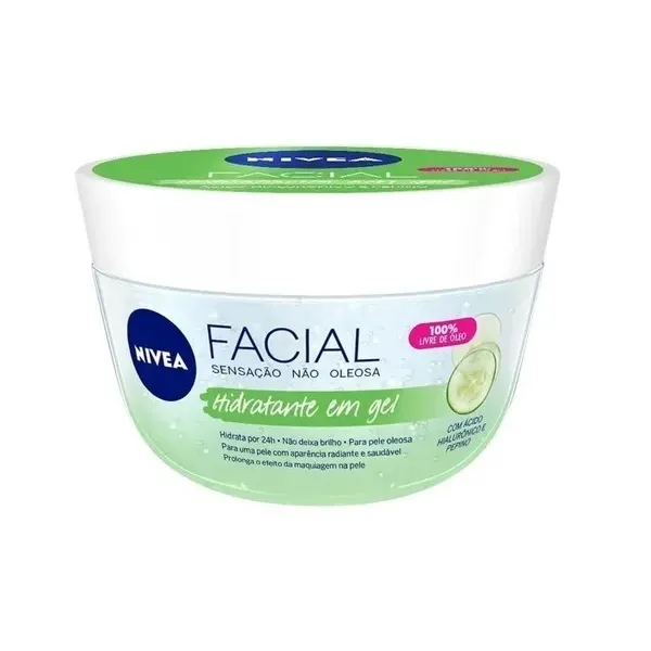 Creme Nivea Hidratante Gel com Acido Hialuronico e Pepino 100g