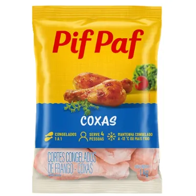 Coxa de Frango Pif Paf Congelada Pct 1kg