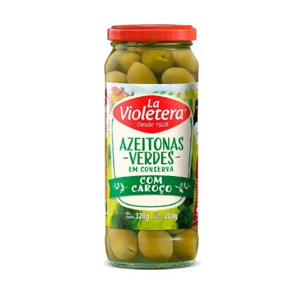 Azeitona Verde La Violetera 200g Vd