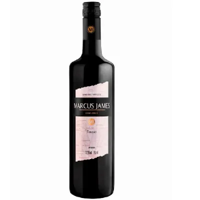 Vinho Nacional Marcus James Tannat Tinto Seco 750ml