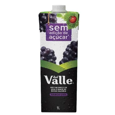 Nectar Del Valle Mais Light Uva 1l