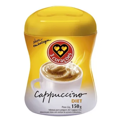 Cappuccino Tres Coracoes Diet 150g