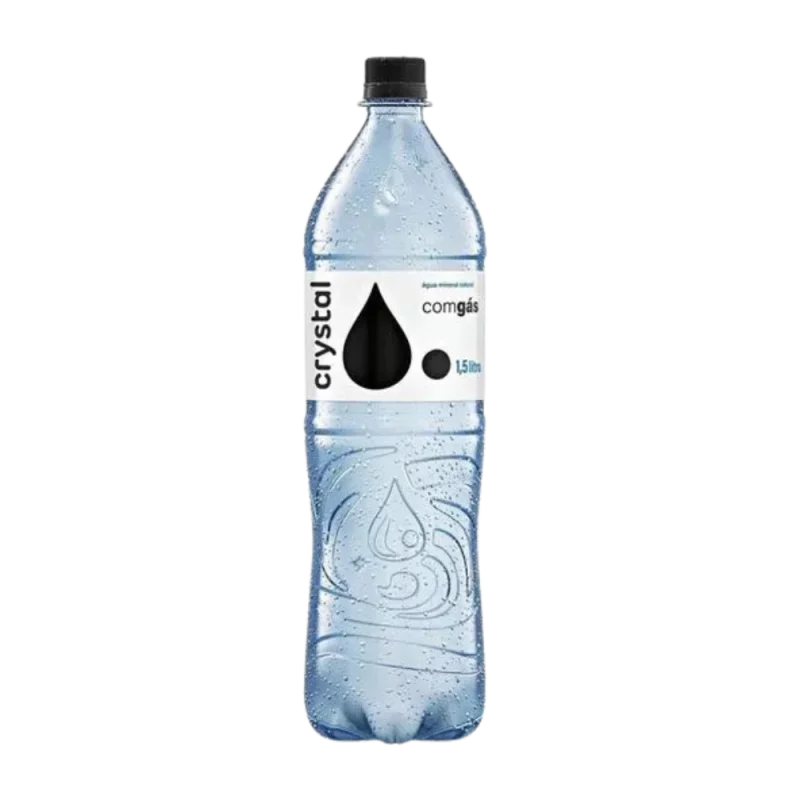 Agua Mineral Crystal com Gas 1,5l
