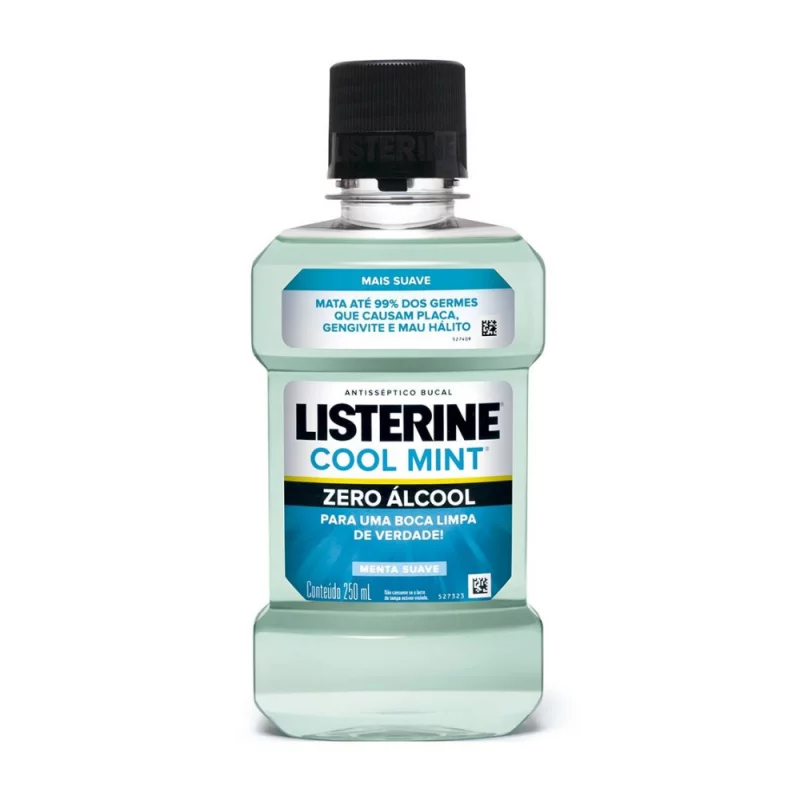 Antisseptico Bucal Listerine Zero Menta Suave 250ml