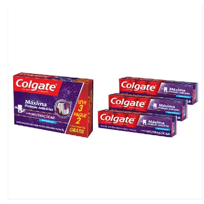 Creme Dental Colgate Mais Neutracucar Leve3 Pague2 70g
