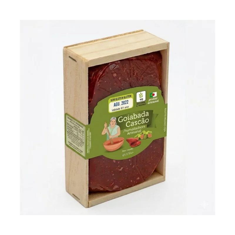 Goiabada Fazenda e Fogao Caixa Artesanal 400g