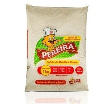 Farinha de Mandioca Pereira Branca 1kg