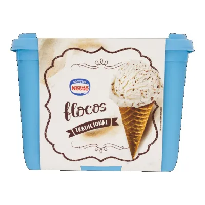 Sorvete Nestle Flocos Tradicional 1,5l