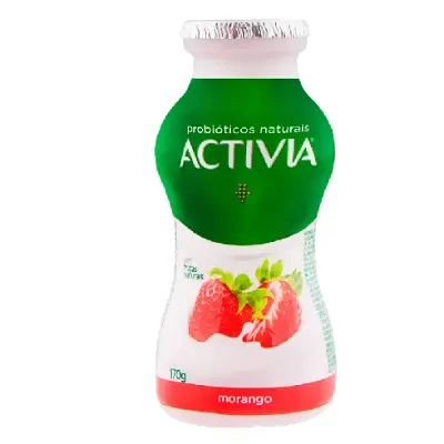 Leite Fermentado Activia Morango 170g