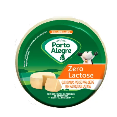 Queijo Porto Alegre Zero Lactose Minas Padrao Kg