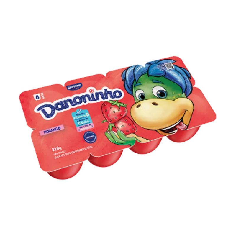 Petit Suisse Danoninho Morango 320g