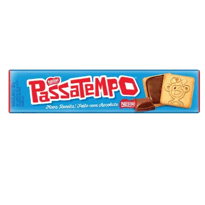 Biscoito Nestle Passatempo Recheado Chocolate 130g