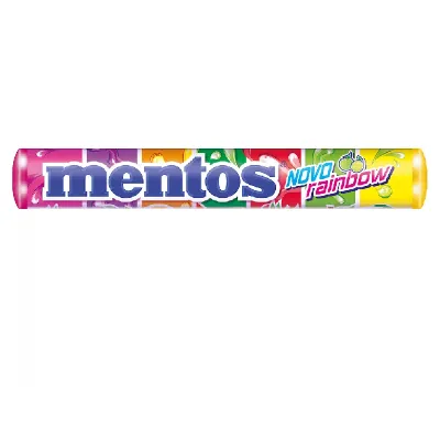 Bala Mentos Rainbow 37,5g