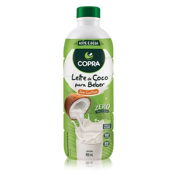 Leite de Coco Copra Pronto para Beber Zero 900ml