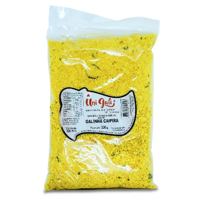 Farofa de Mandioca Uni Guli Galinha Caipira 330g