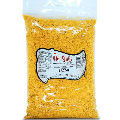 Farofa de Mandioca Uni Guli Bacon 330g