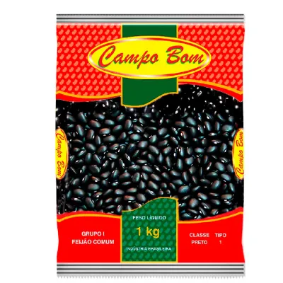 Feijao Preto Campo Bom 1kg